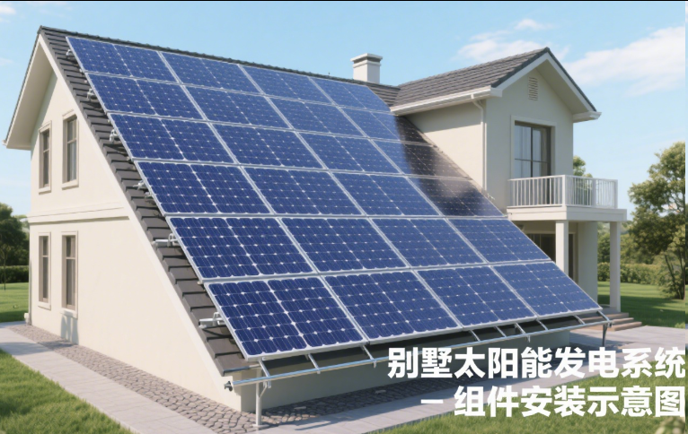 别墅高效太阳能发电系统 别墅高效太阳能发电系统